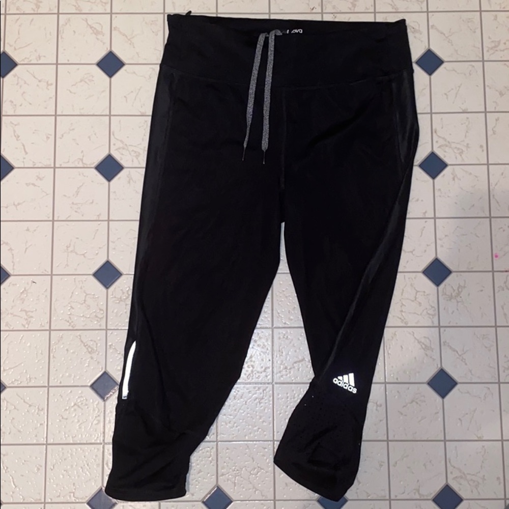 Adidas leggings with cut out